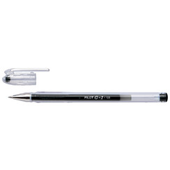 Stylo Gel Pilot G-1 Largeur trait 0,4mm Noir