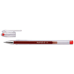 Stylo Gel Pilot G-1 0,4mm Rouge