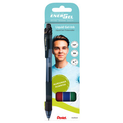 Roller gel Pentel Energel-X BL107 0,4mm assorti