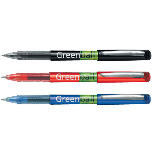 Pilot Rollerpen PILOT Greenball Begreen zwart  0.35mm