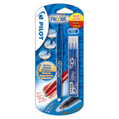 Roller Pilot FriXion BL-FR7 0,35mm + 3 recharges bleu