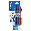 Pilot Rollerpen Pilot Frixion clicker assorti 0.35mm blister à 3 stuks