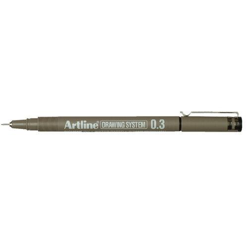 Artline Fineliner Artline 0.3mm zwart