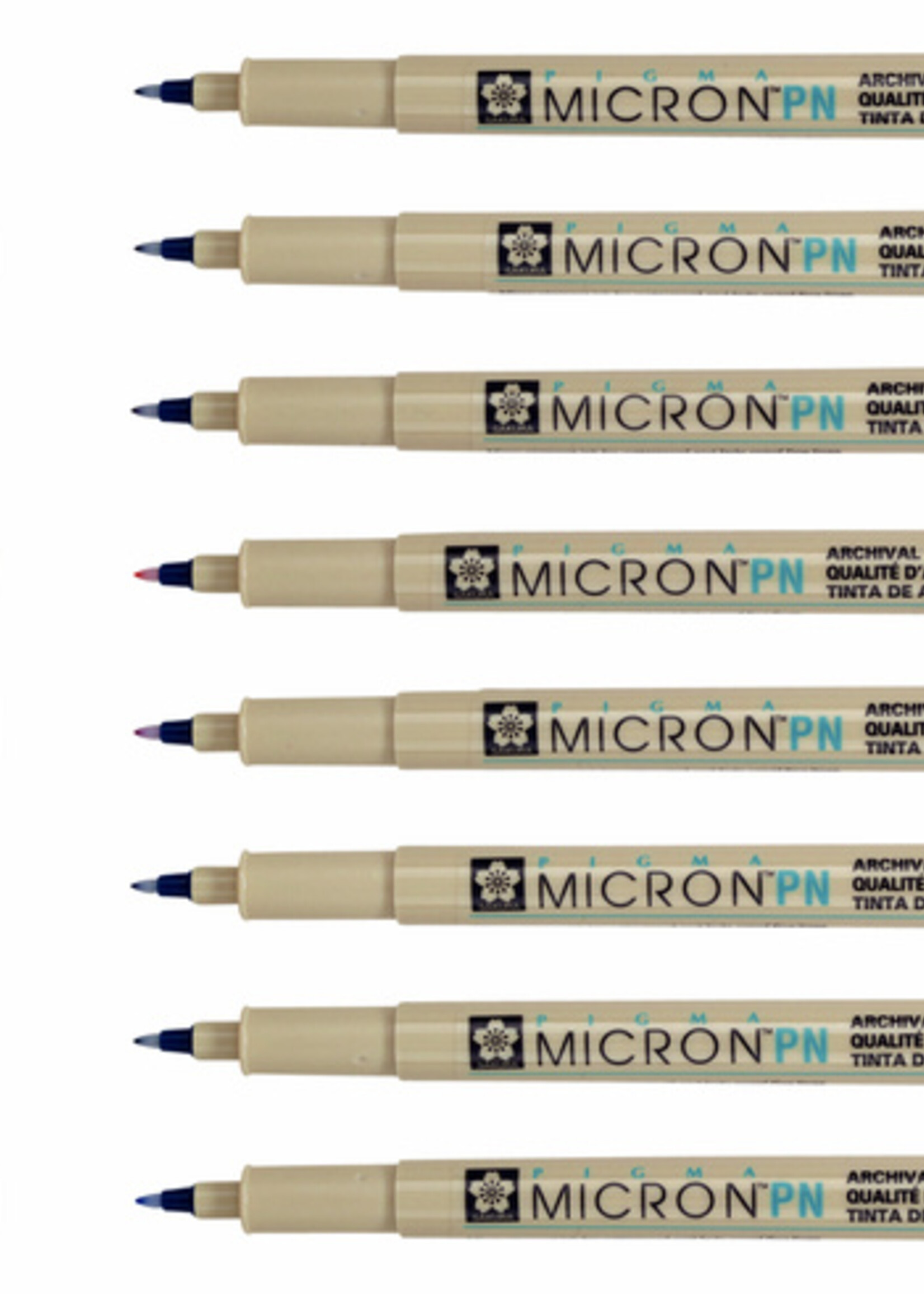 Sakura Fineliner Sakura pigma micron 0.4mm blister à 8 stuks assorti