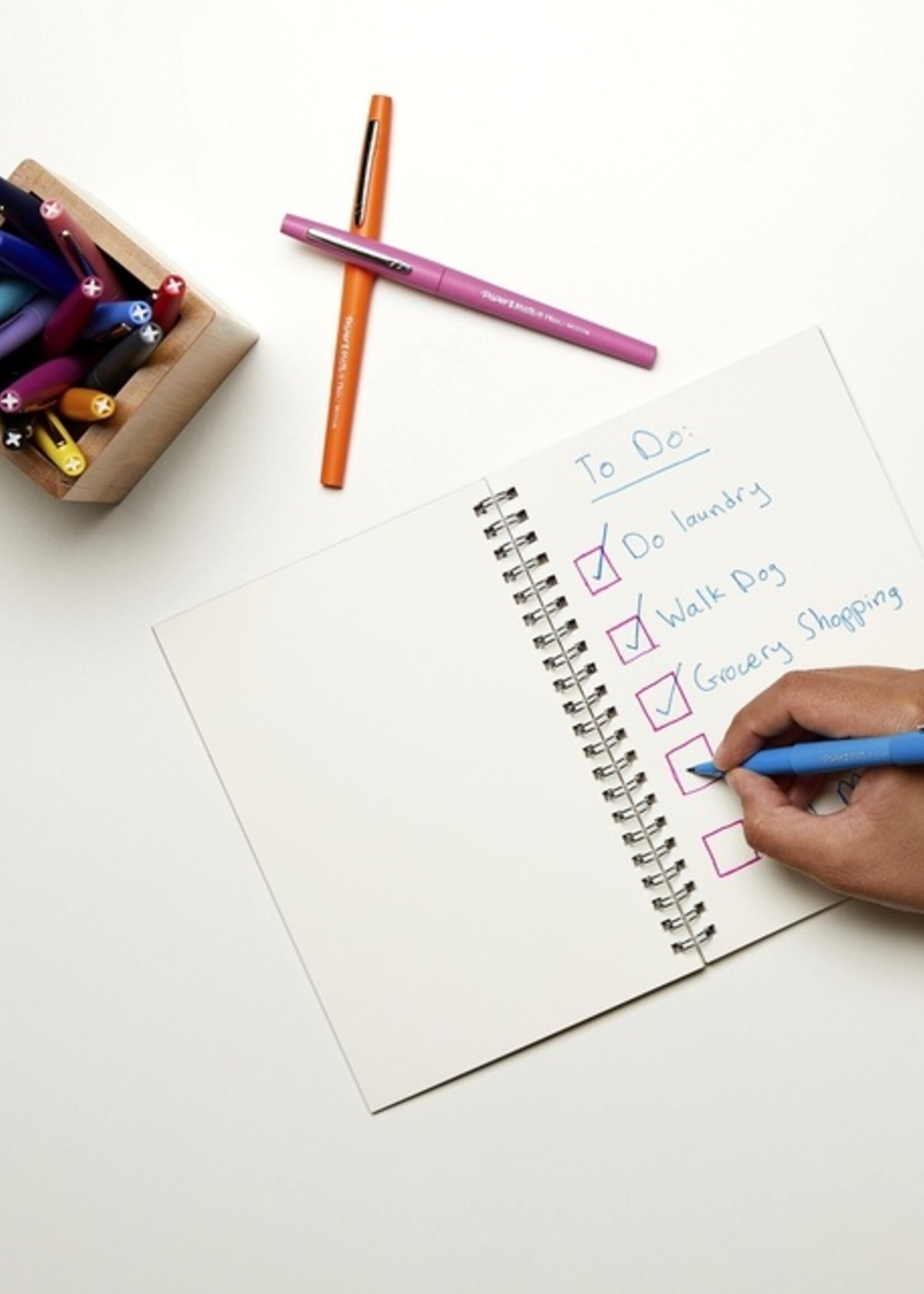 Paper Mate Fineliner Paper Mate Flair 0.7mm valuepack á 36 stuks blauw