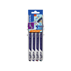 Fineliner Pilot Frixion 0,45mm etui à 4 stuks assorti