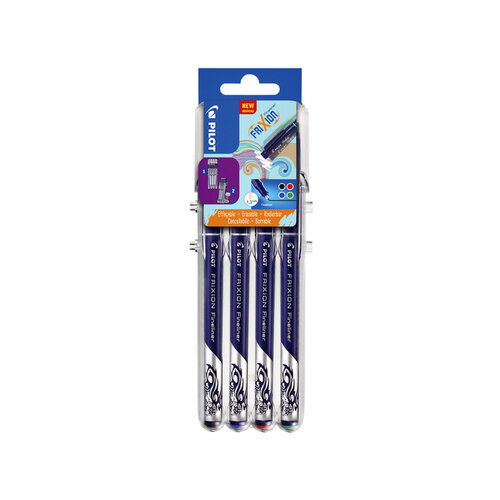 Pilot Fineler Pilot FriXion 0,45mm étui de 4 pièces assorti