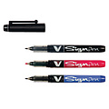 Pilot Fineliner PILOT V-Sign zwart 0.6mm