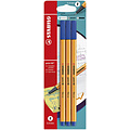 Stabilo Fineliner STABILO Point 88 blister de 3 pièces bleu