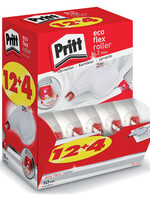 Pritt Correctieroller Pritt 4.2mmx10m eco flex valuepack à 12+4 gratis