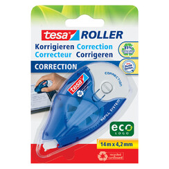 Correctieroller Tesa ecoLogo 4.2mmx14m eco navulbaar op blister