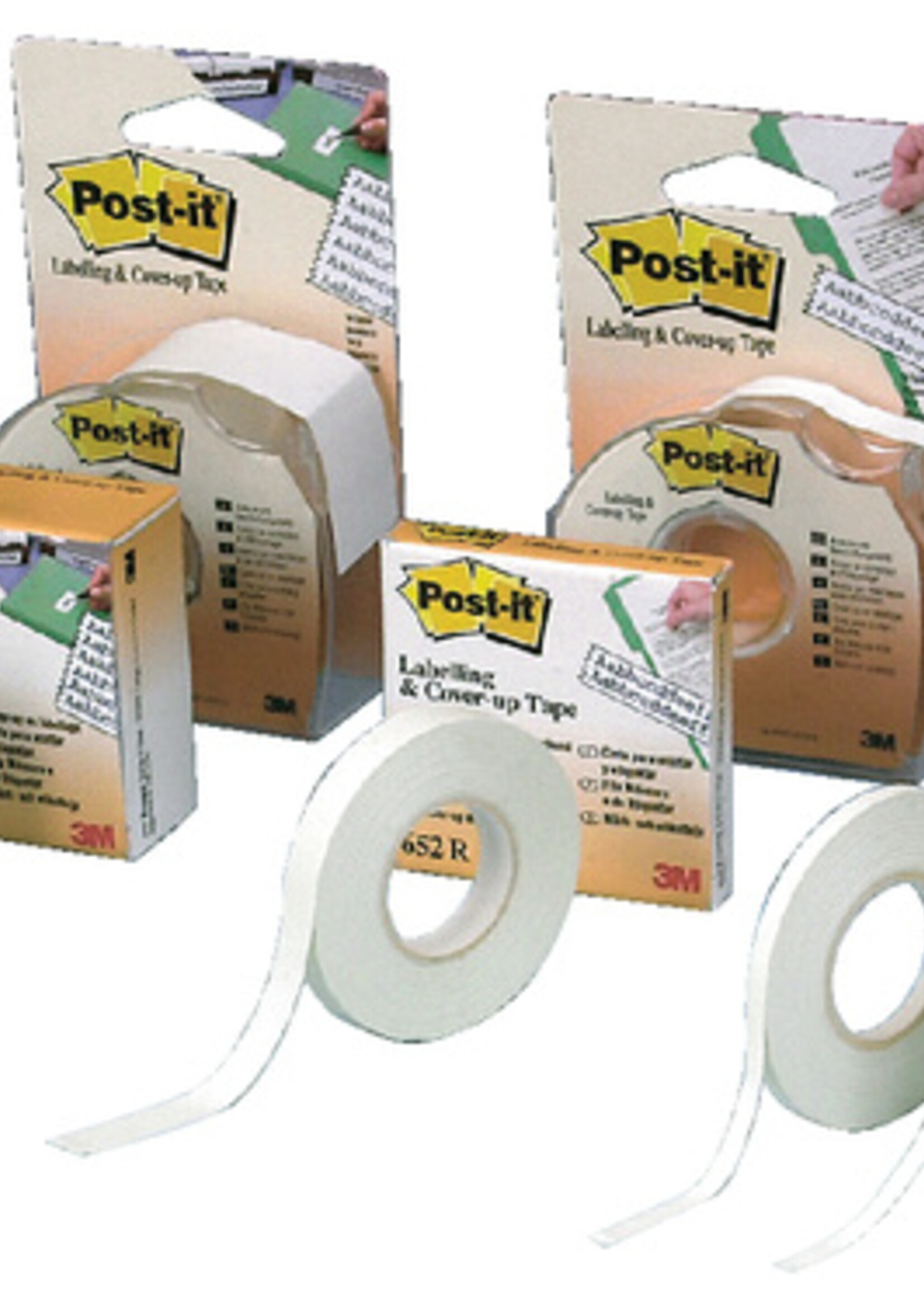 Post-it Correctietape 3M Post-it 658D 25.4mmx18m 6regels dispenser