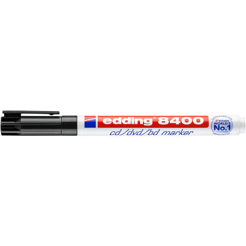 edding Feutre CD edding 8400 pointe ogive 0,5-1mm noir