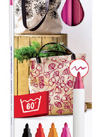 edding Feutre Edding 4600 textile ogive 1mm couleurs chaudes assorti