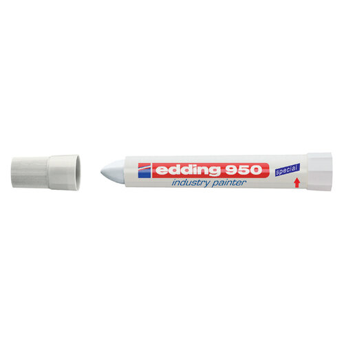 edding Marqueur Craie Liquide edding 950 Pointe ogive 10mm blanc