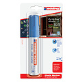 edding Viltstift edding 4090 window schuin blauw 4-15mm op blister