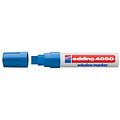 edding Viltstift edding 4090 window schuin blauw 4-15mm op blister