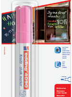 edding Viltstift edding 4090 window schuin neonroze 4-15mm blister