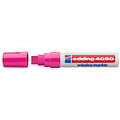 edding Viltstift edding 4090 window schuin neonroze 4-15mm blister