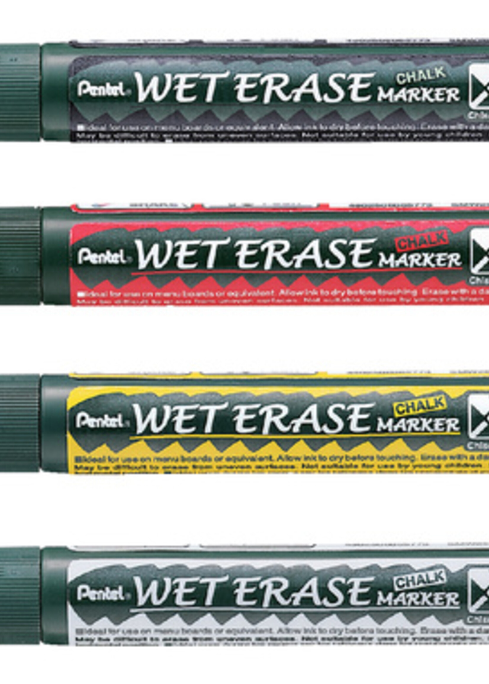 Pentel Viltstift Pentel SMW26 krijtmarker zwart 1.5-4mm