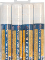 Securit Krijtstift Securit SMA-720 blok wit 7-15mm blister à 4st