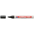 edding Viltstift edding 750 lakmarker rond zwart 2-4mm