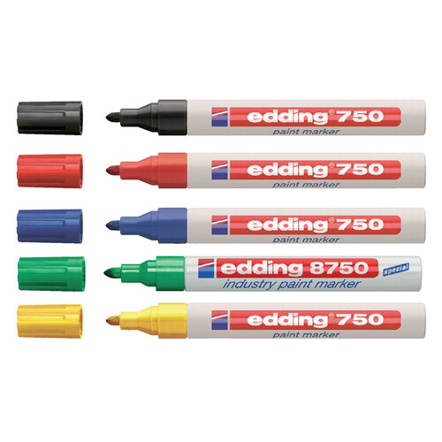 edding Feutre Laque Edding 750 Pointe ogive 2-4mm noir