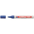 edding Viltstift edding 750 lakmarker rond blauw 2-4mm