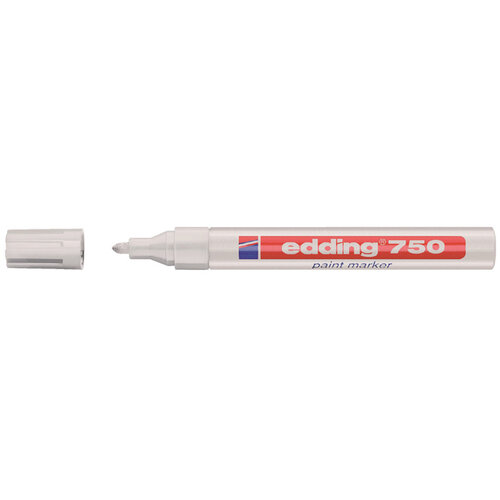 edding Feutre Laque Edding 750 Pointe ogive 2-4mm blanc