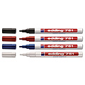 edding Viltstift edding 751 lakmarker rond rood 1-2mm