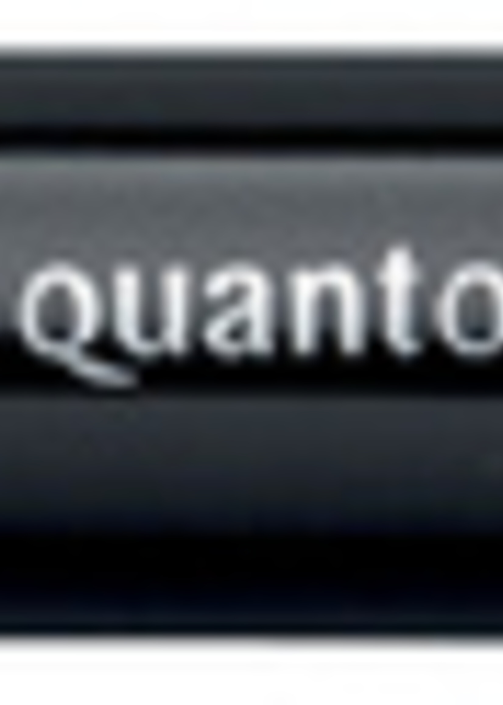 Quantore Permanent marker Quantore rond 1-1.5mm zwart