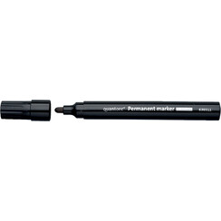 Permanent marker Quantore rond 1-1.5mm zwart