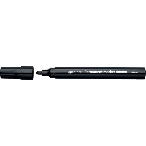 Quantore Marqueur Quantore permanent pointe ogive 1-1,5mm noir