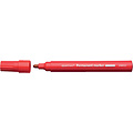 Quantore Marqueur Quantore Permanent pointe ogive 1-1,5mm rouge