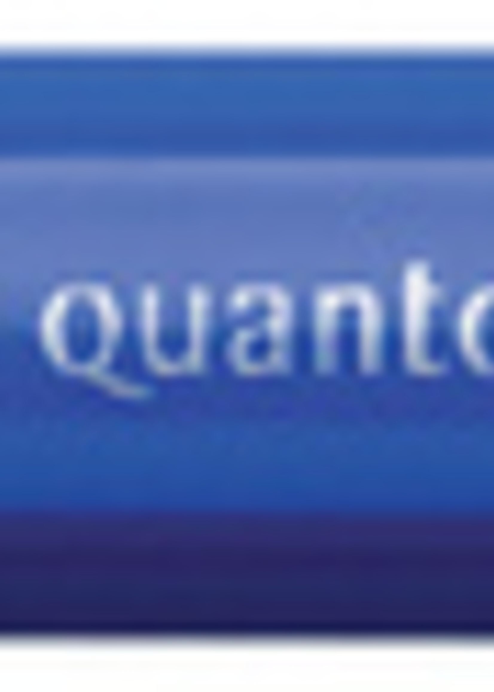Quantore Permanent marker Quantore rond 1-1.5mm blauw