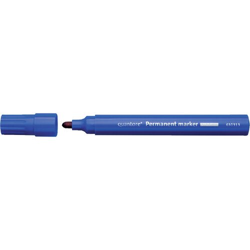 Quantore Permanent marker Quantore rond 1-1.5mm blauw