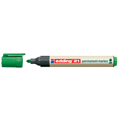 edding Ecoline Viltstift edding 21 Ecoline rond groen 1.5-3mm