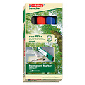 edding Ecoline Marqueur edding 21 EcoLine 21 pointe ogive 1.5-3mm boîte 4 pièces assorti