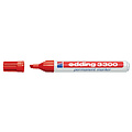 edding Viltstift edding 3300 schuin rood 1-5mm