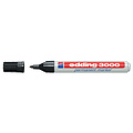 edding Viltstift edding 3000 rond zwart 1.5-3mm blister à 4st