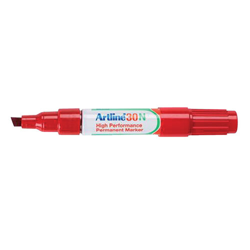 Artline Viltstift Artline 30 schuin 2-5mm rood