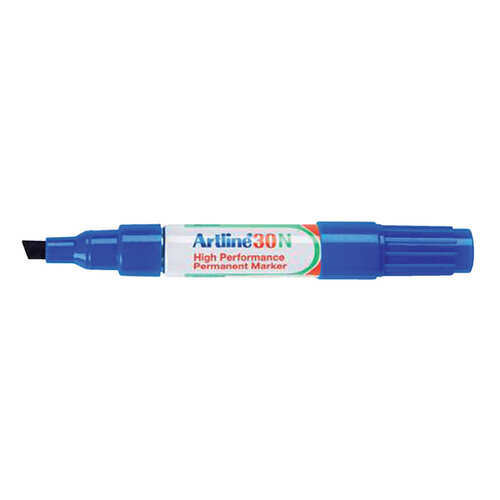 Artline Viltstift Artline 30 schuin 2-5mm blauw