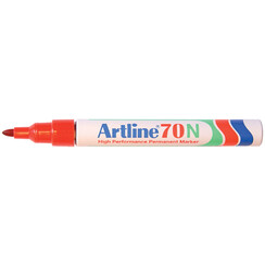 Marqueur Artline 70 pointe ogive 1,5mm rouge