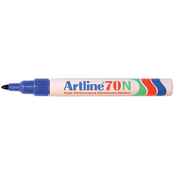 Marqueur Artline 70 pointe ogive 1,5mm bleu