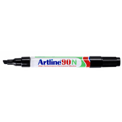 Marqueur Artline 90 pointe biseautée 2-5mm noir