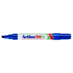 Marqueur Artline 90 pointe biseautée 2-5mm bleu