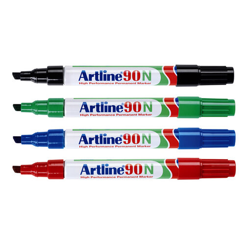 Artline Viltstift Artline 90 schuin 2-5mm blauw