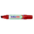 Artline Viltstift Artline 100 schuin 7.5-12mm rood