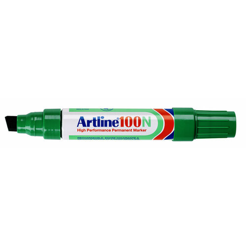 Artline Viltstift Artline 100 schuin 7.5-12mm groen