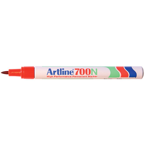 Artline Viltstift Artline 700 rond 0.7mm rood
